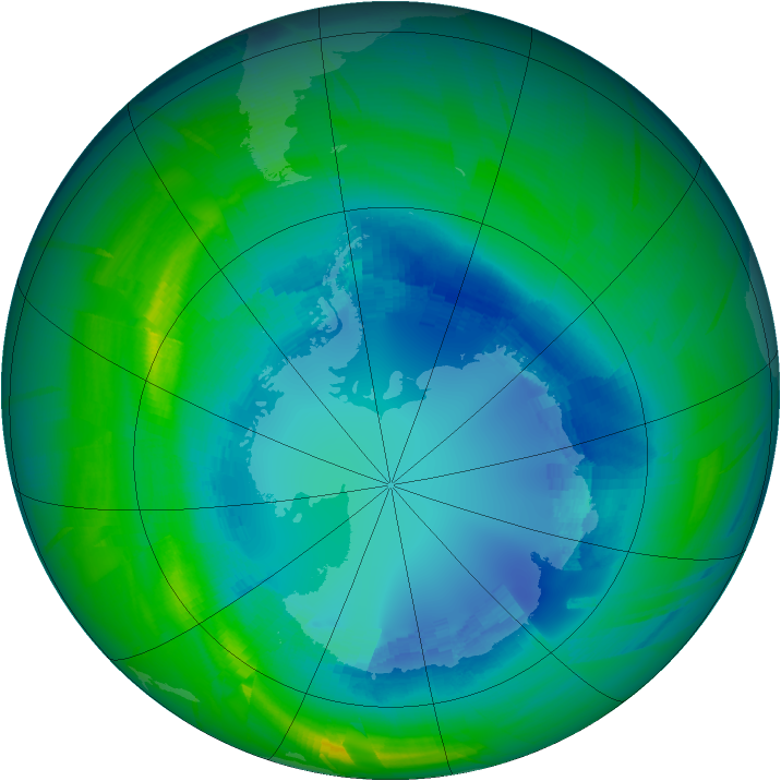 Ozone Map 2010-08-24